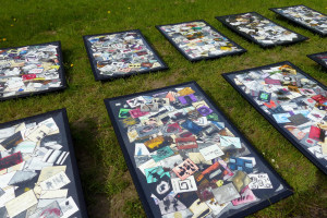 Temporäre Kunstinstallation von C. Fößmeier "1000" (2015) - © G. Strehle