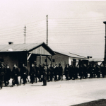 Ausrücken zum Arbeitskommando - © Stadtarchiv Moosburg