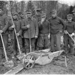 Polnische Gefangene beim Arbeitseinsatz - © K.A. Bauer