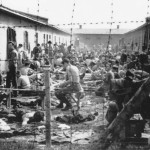 Überfüllung des Lagers im April 1945