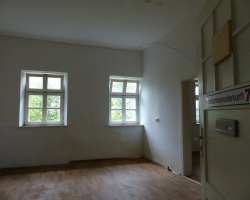 Stube in einer der Wachbaracken - © G. Strehle