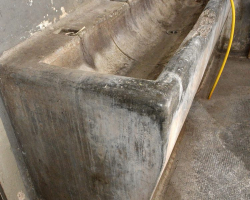 Originales Waschbecken für die Wachsoldaten - © C. Fößmeier