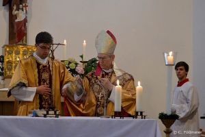 Interreligiöser Gottesdienst in St. Pius mit Erzbischof Prof. Dr. Alfons Nossol zum 70. Jahrestag der Befreiung