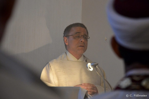 Interreligiöser Gottesdienst in St. Pius mit Erzbischof Prof. Dr. Alfons Nossol zum 70. Jahrestag der Befreiung