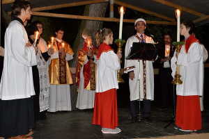 Interreligiöser Gottesdienst in St. Pius mit Erzbischof Prof. Dr. Alfons Nossol zum 70. Jahrestag der Befreiung