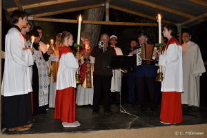 Interreligiöser Gottesdienst in St. Pius mit Erzbischof Prof. Dr. Alfons Nossol zum 70. Jahrestag der Befreiung
