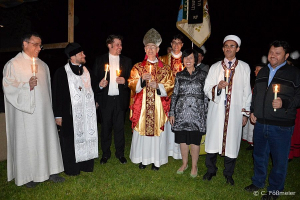 Interreligiöser Gottesdienst in St. Pius mit Erzbischof Prof. Dr. Alfons Nossol zum 70. Jahrestag der Befreiung