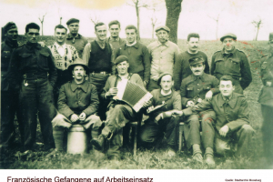 Französische Gefangene auf Arbeitseinsatz