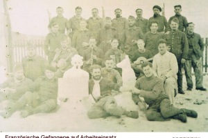 Französische Gefangene auf Arbeitseinsatz
