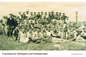 Französische Gefangene auf Arbeitseinsatz